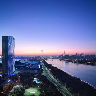 Shangri-La Guangzhou-3 minutes by walking to Canton Fair Complex ( 1 Hui Zhan Dong Road, Hai Zhu District, Guangzhou 510308 China 510308 Canton)