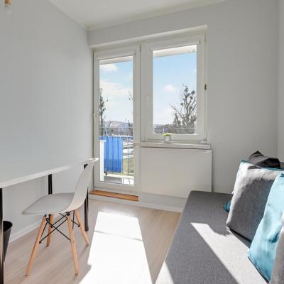 Zaspa Rooms - near to sea and public transport (Pilotów 6A 7 80-460 Gdańsk)