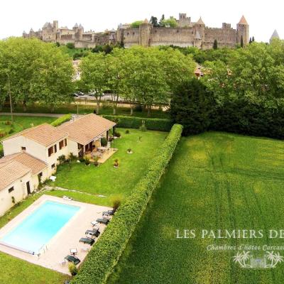 Chambres d'hôtes Les Palmiers de la Cité (Quartier de L'Ile - 240 Camin Dels Orts 11000 Carcassonne)