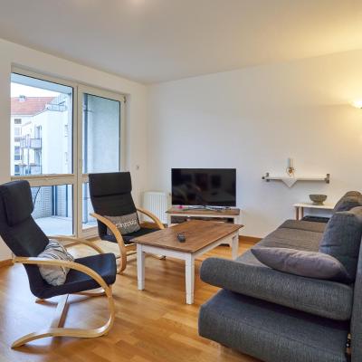 Apartment Sun Balcony Dresden Friedrichstadt (Behringstr.30d 01159 Dresde)