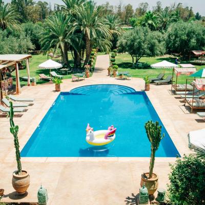 La Villa Des Golfs & PinkCactus (Route d'ait ourir 40000 Marrakech)