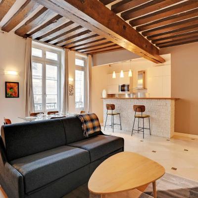 Elegant 2BDR 6P Apartment in the Heart of the 5th Arrondissementt (Rue Pierre Sarrazin 7 75005 Paris)