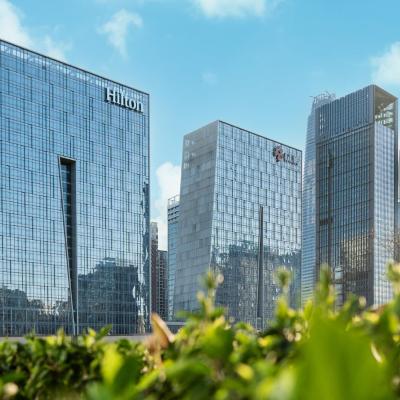 Hilton Shenzhen Futian, Metro Station at Hotel Front Door, Close to Futian Convention & Exhibition Center (Tower B, Great China International Financial Center, No 1003 Shennan Avenue 518000 Shenzhen)