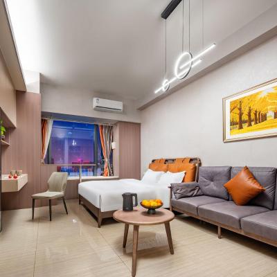 Orange Apartments (Building 28, Evergrande Junlin Pavilion, No. 269 Tianfu Erjie, Wuhou District 610041 Chengdu)