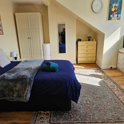 Homely double bed, TV, Wi-Fi and garden (17 Ashton Grove LS8 5BR Leeds)