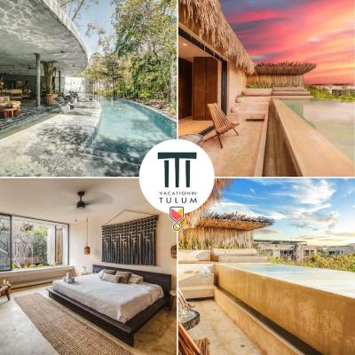 Panoramic 3BR PH with Private Pool (Avenida Tulum 77765 Tulum)