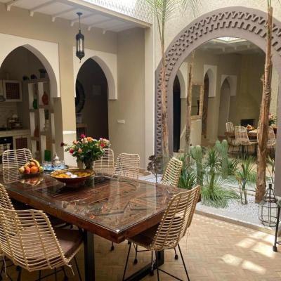 Magnifique Riad luxueux avec 4 suites (25 derb kbala  40000 kasbah Medina Marrakech 40000 Marrakech)