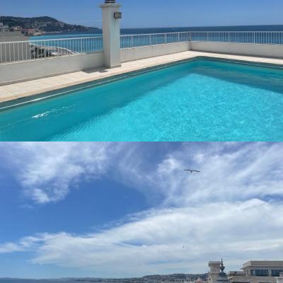 Studio with Terrace & Rooftop Pool in Promenade des Anglais (9 Promenade des Anglais 06000 Nice)