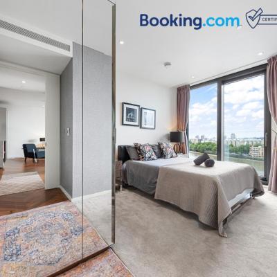 River Panorama Central London 2 bedroom New Development (Saint George Wharf SW8 2AZ Londres)