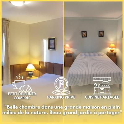 Chambre B&B à Font Margout - Calme - 4km de Sarlat - Petit-déjeuner (196 Impasse Paul Préboist 24200 Sarlat-la-Canéda)