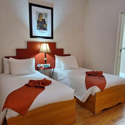 Hotel del Capitán de Puebla - Vitrales (Av. 14 Oriente 406 Col. San Francisco 72000 Puebla)