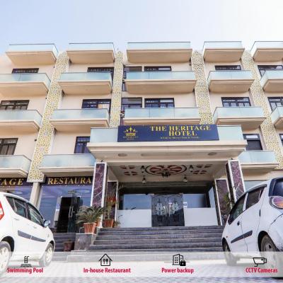 Hotel O The Heritage Hotel (4-5 Manpur Sadwa, Delhi bye pass road, plot-4&5 sarai bawri road, kal Mahal, jaipur rajasthan, Near Amer Fort, Manpur Sadwa, Jaipur 302027 Jaipur)