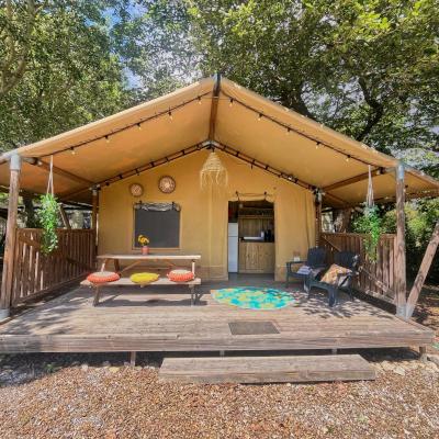 Camping de Pujol - Glamping - Argeles sur Mer - Velvet - 4P (Avenue de la Retirada 1939 66700 Argelès-sur-Mer)