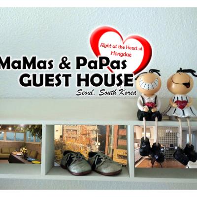 Mamas and Papas Guesthouse and Apartments in Seoul (47, Eoulmadang-ro, Mapo-gu 04048 Séoul)